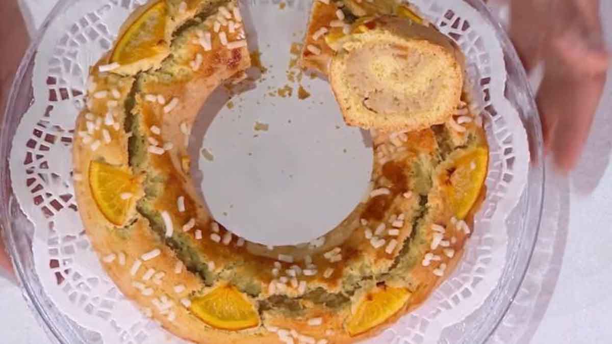 gâteau à l'orange et aux amandes