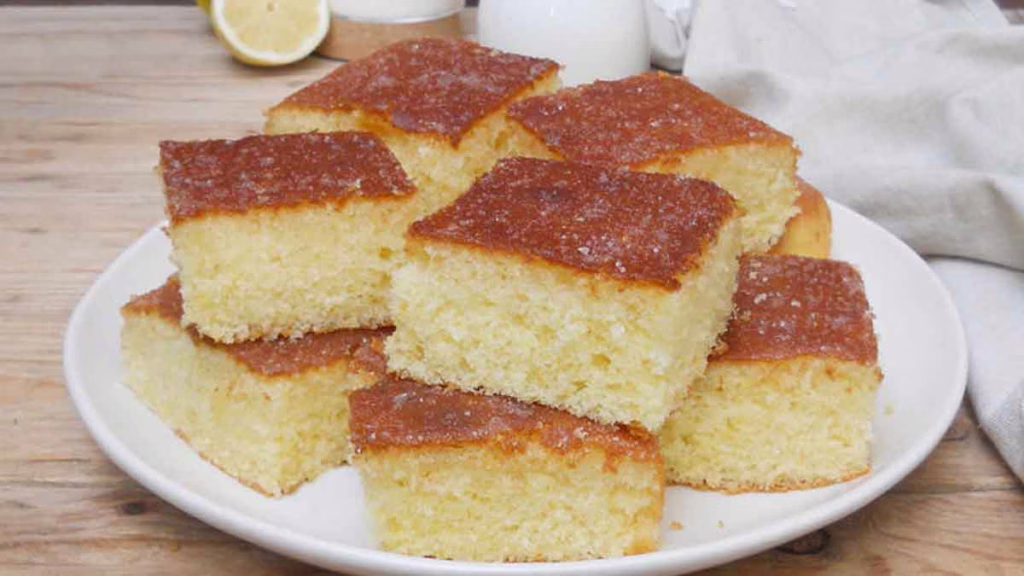 gâteau au citron moelleux