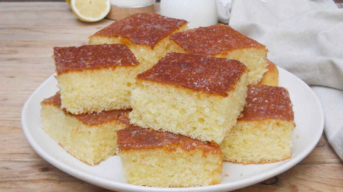 gâteau au citron moelleux