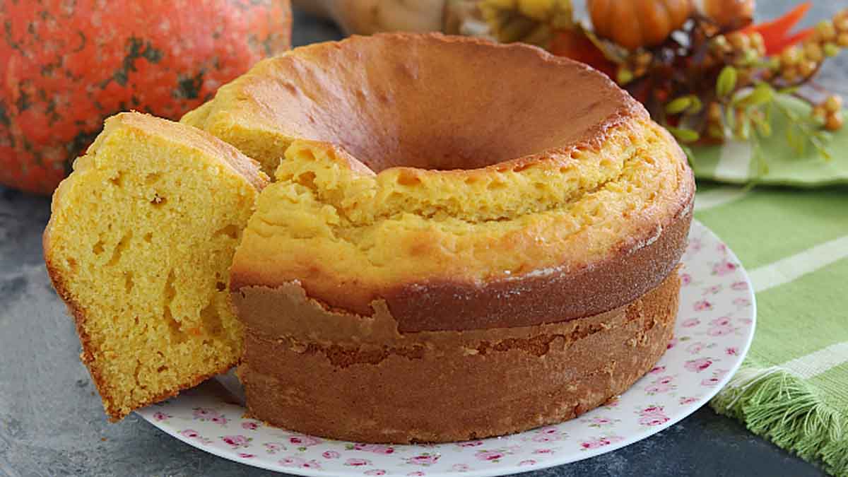gâteau au potiron automnal