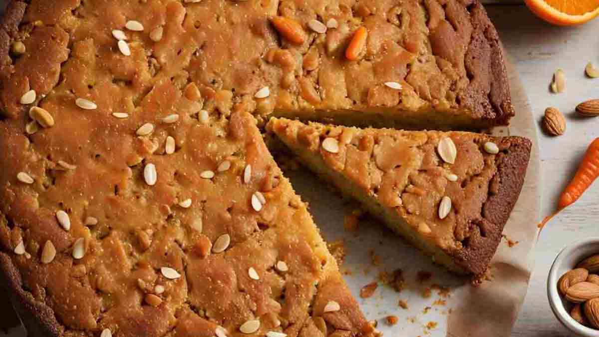 gâteau aux carottes et aux amandes