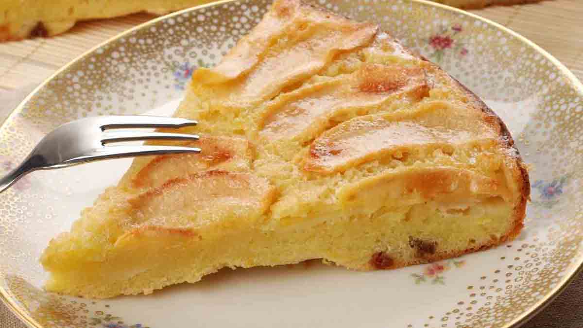 gâteau aux pommes moelleux sans sucre