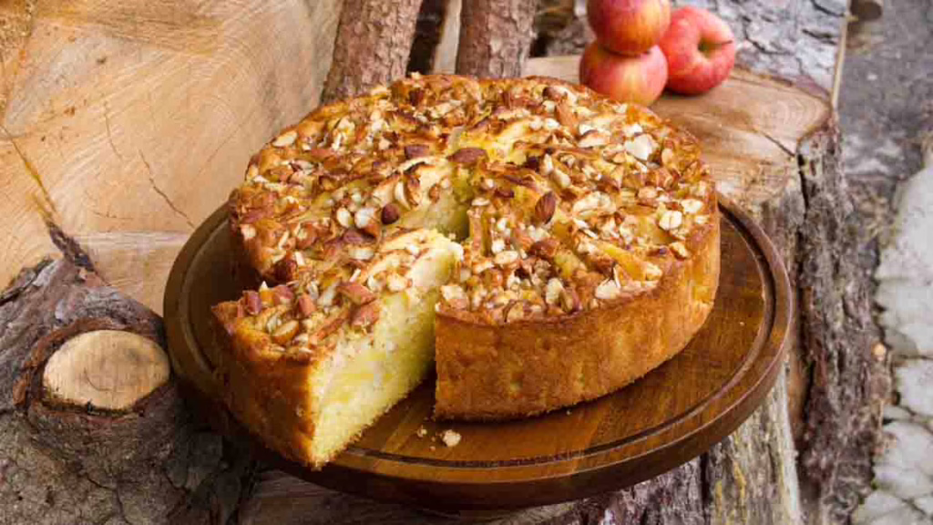 gâteau cœur de pommes