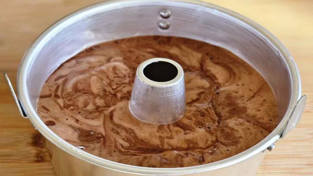 gâteau mousseline au cacao