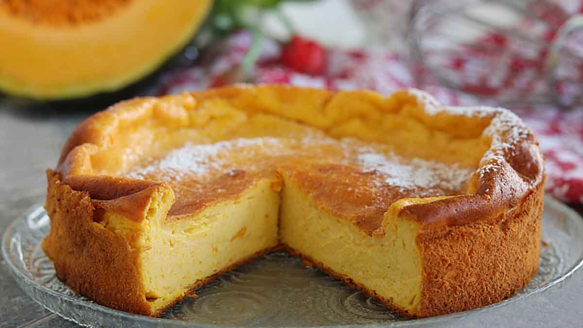 gâteau soufflé à la citrouille