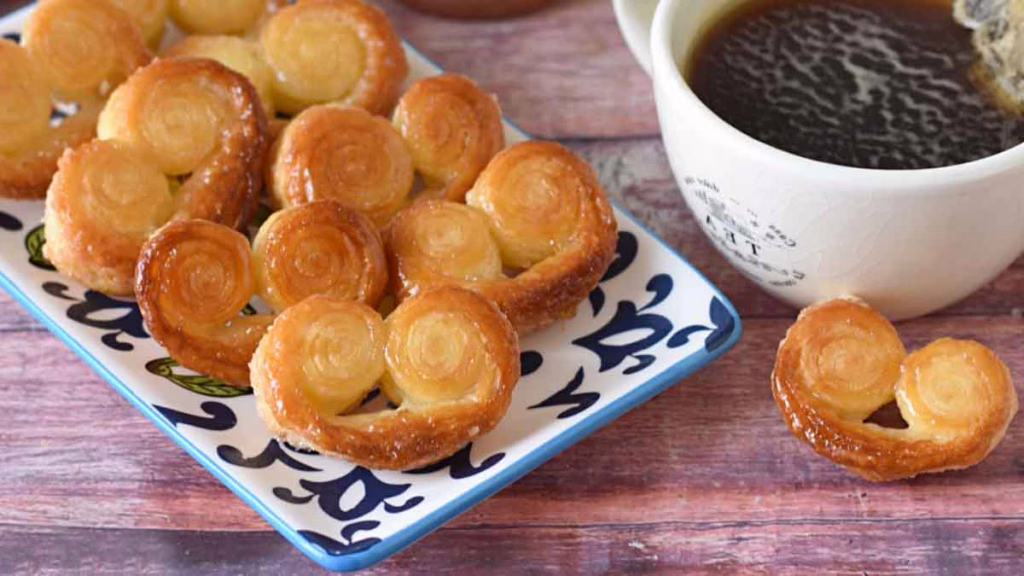 mini-palmiers croustillants