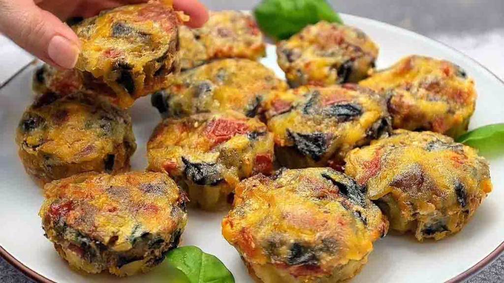 muffins aux aubergines