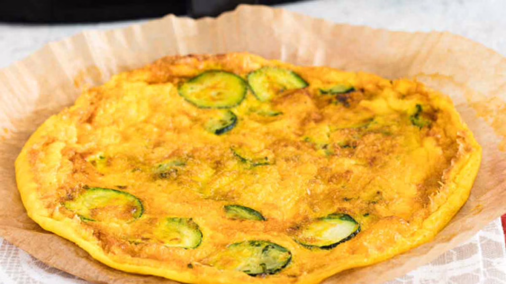 omelette aux courgettes à la friteuse à air