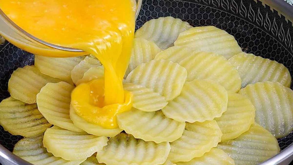 omelette aux pommes de terre