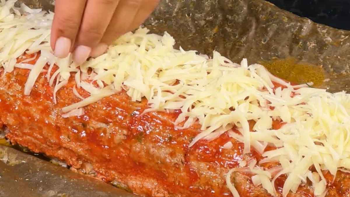 pain de viande farci