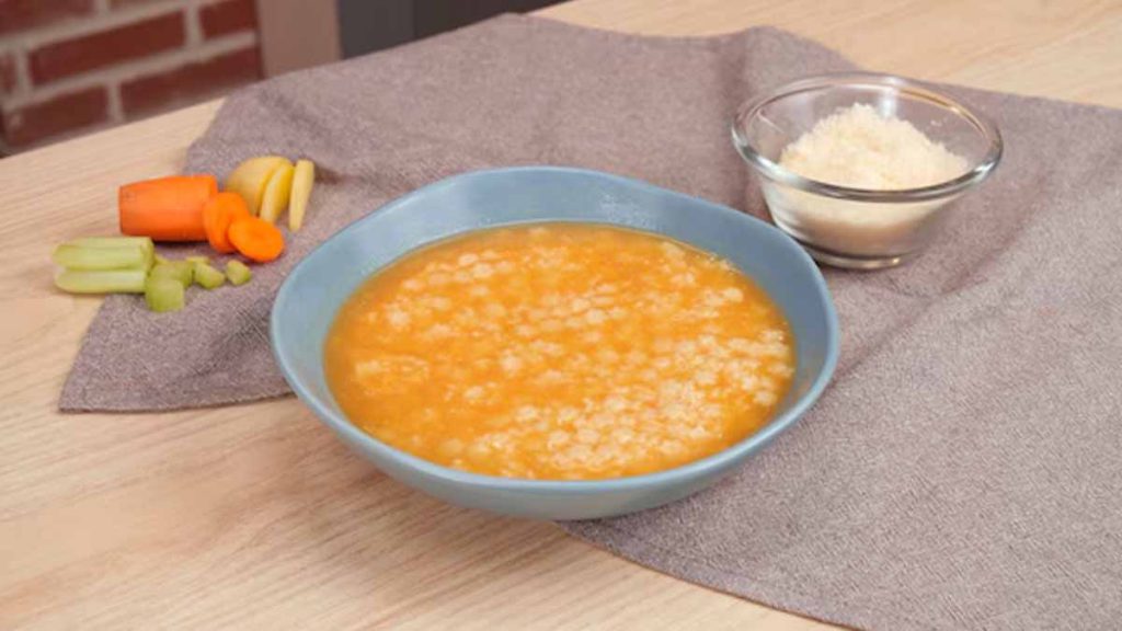 pâtes au bouillon