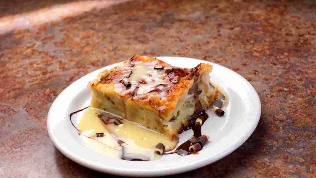 pudding au kaki