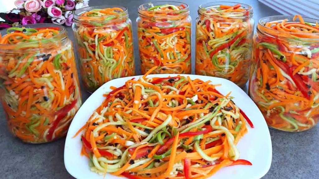 recette secrète des légumes en bocaux