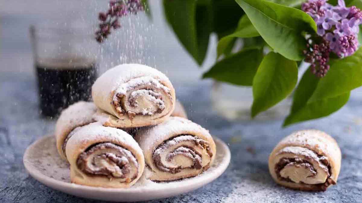 roulés biscuités au chocolat gourmands