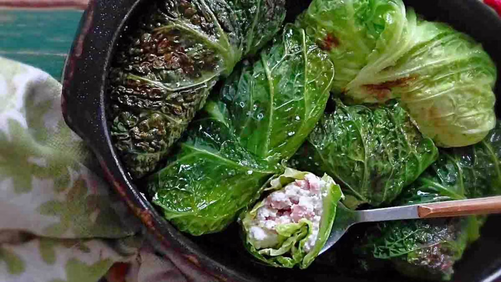 roulés de chou à la ricotta