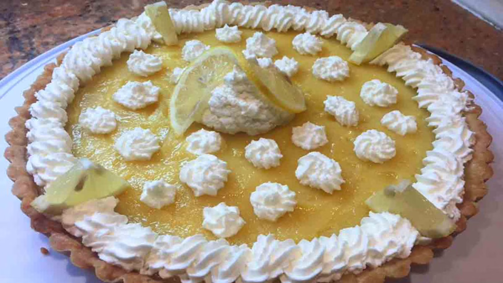 tarte à la crème de citron