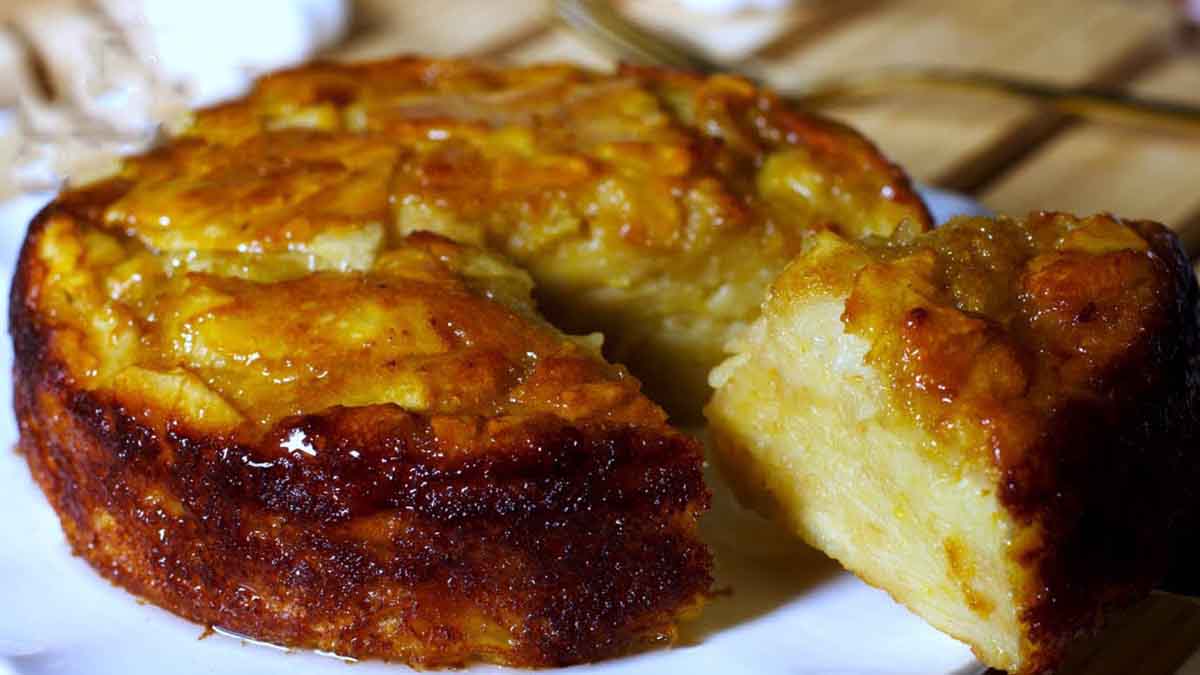tarte aux pommes juteuse et très fruitée