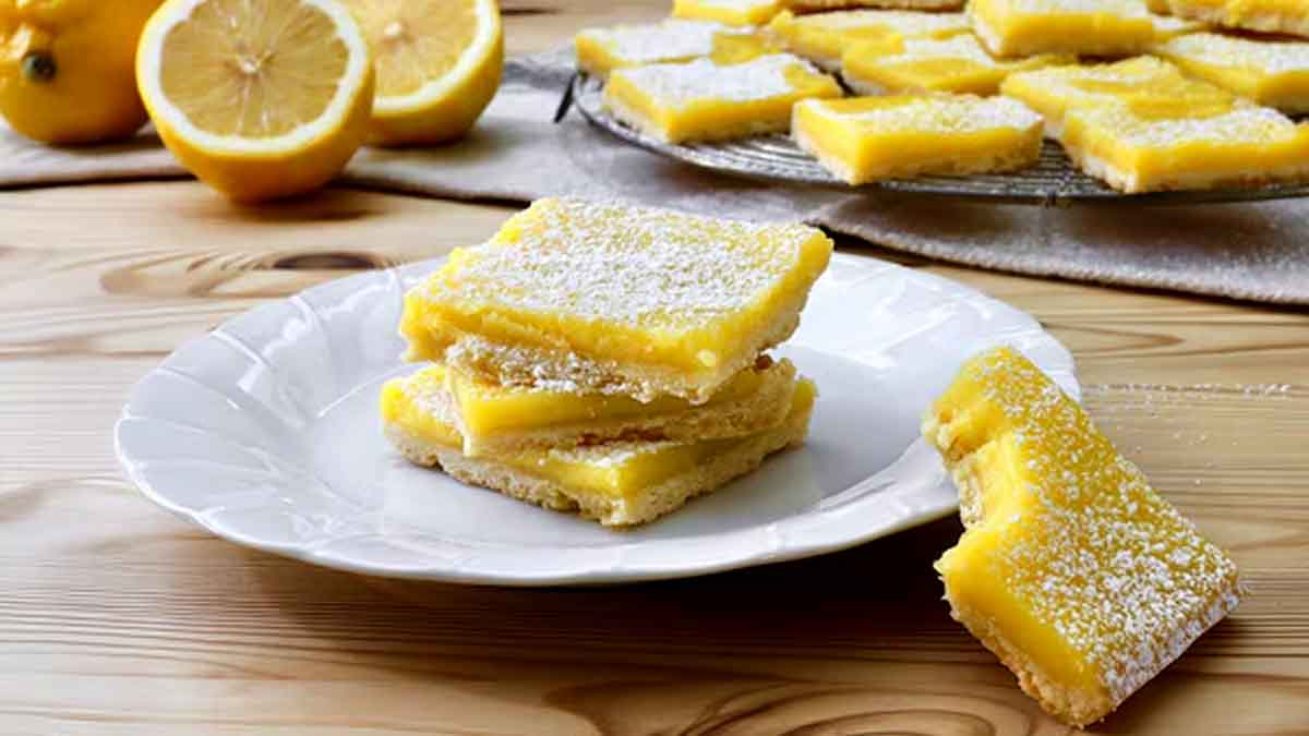 barres citronnées légères