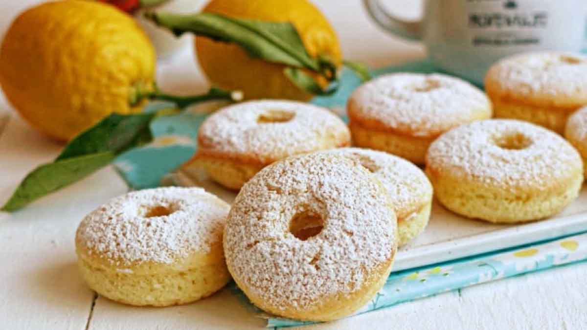 beignets au citron sans lactose