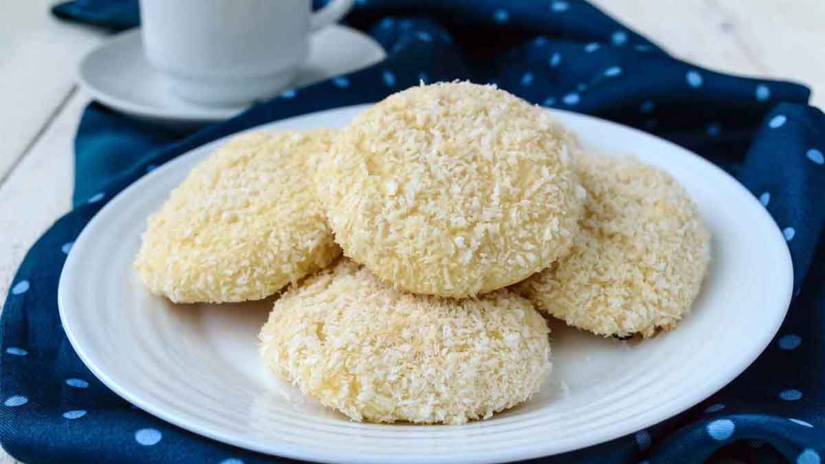 biscuits sans farine light à la noix de coco