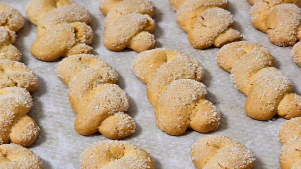 biscuits tressés de grand-mère