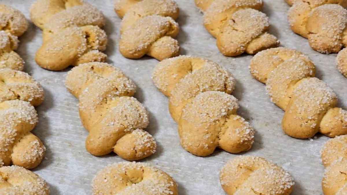 biscuits tressés de grand-mère