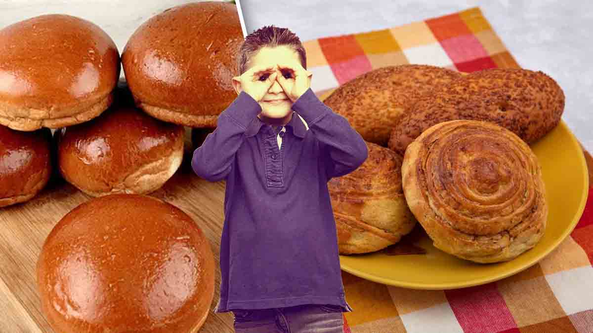 brioches au lait et au fromage salées