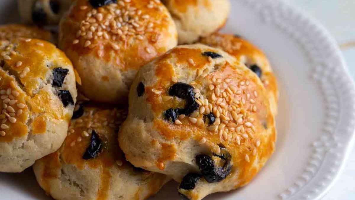 brioches salées aux olives extra-moelleuses