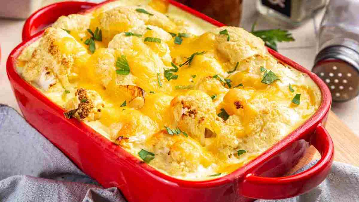 casserole de chou-fleur et de pommes de terre