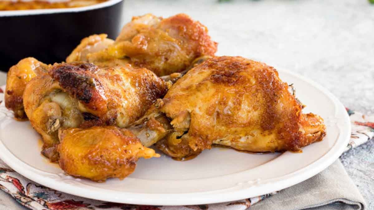 cuisses de poulet au paprika au four