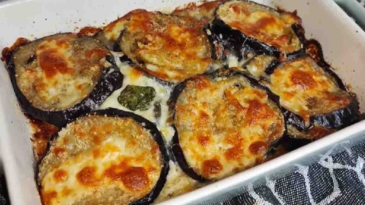 flan d'aubergines au fromage