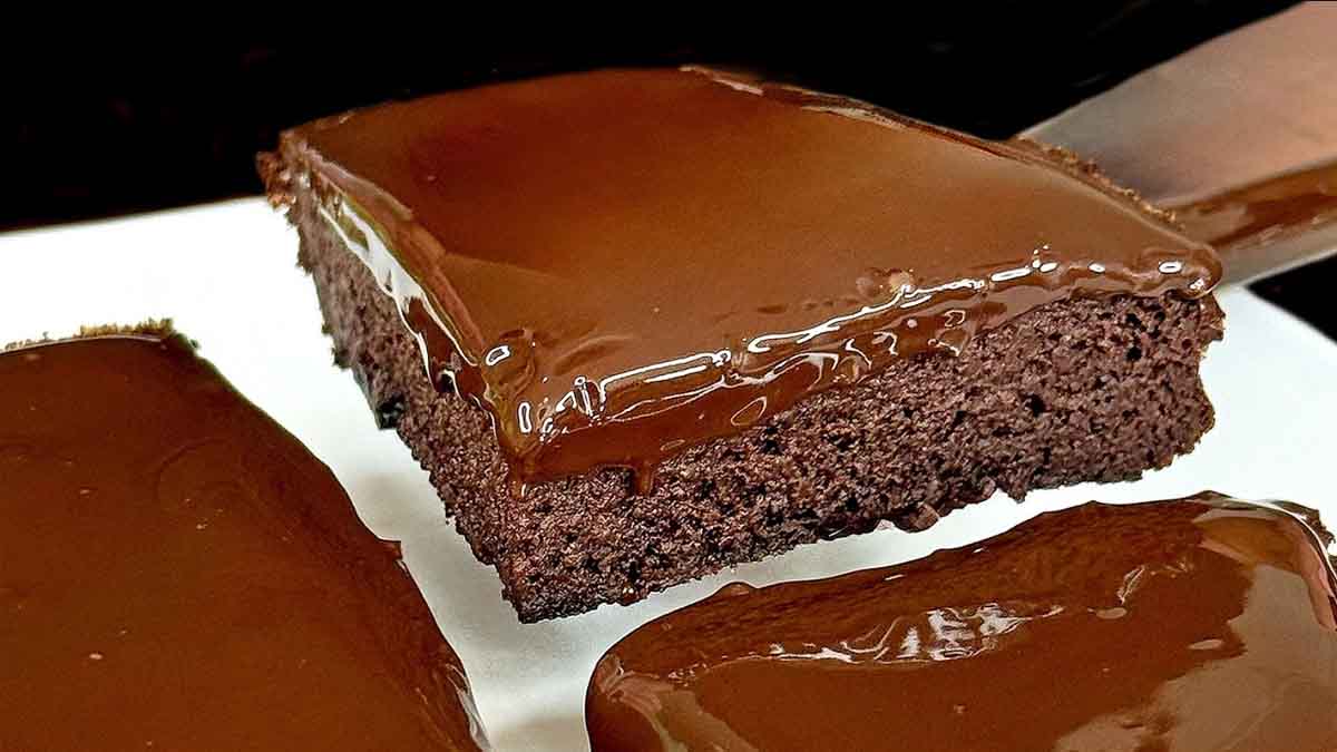 gâteau au chocolat et à la banane