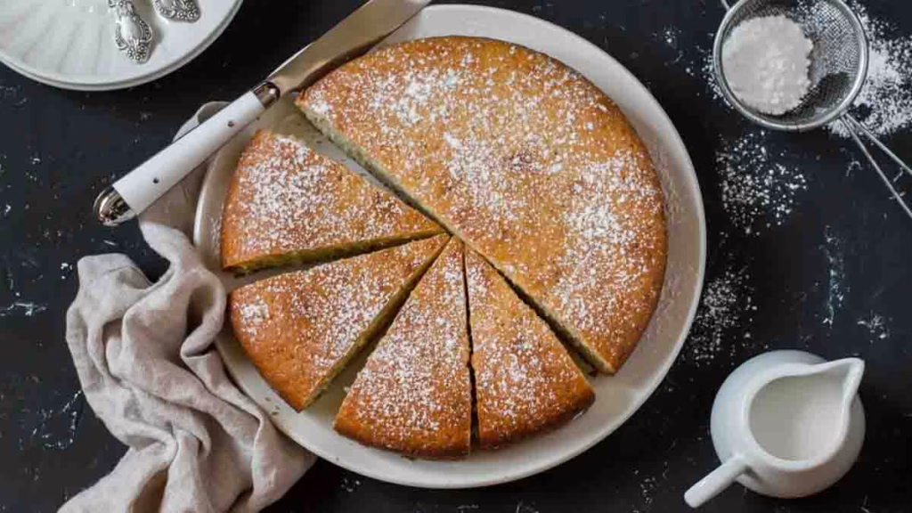 gâteau aux amandes sans beurre ni huile