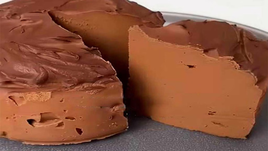 gâteau crémeux au potiron et au chocolat sans cuisson