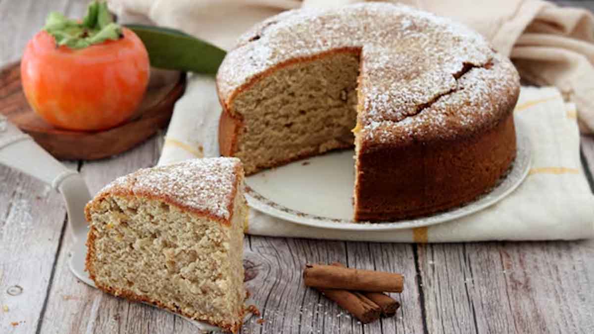gâteau d'automne au kaki