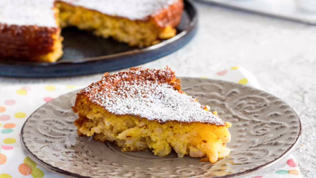 gâteau de riz crémeux