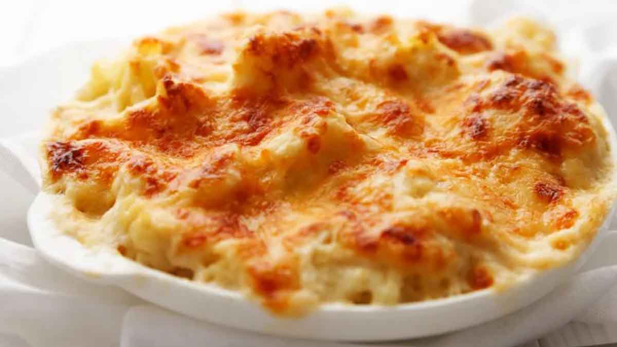 gratin de chou-fleur à la crème
