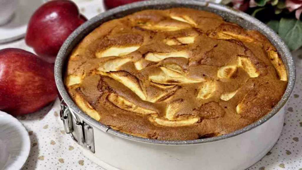 moelleux aux pommes et au yaourt de grand-mère