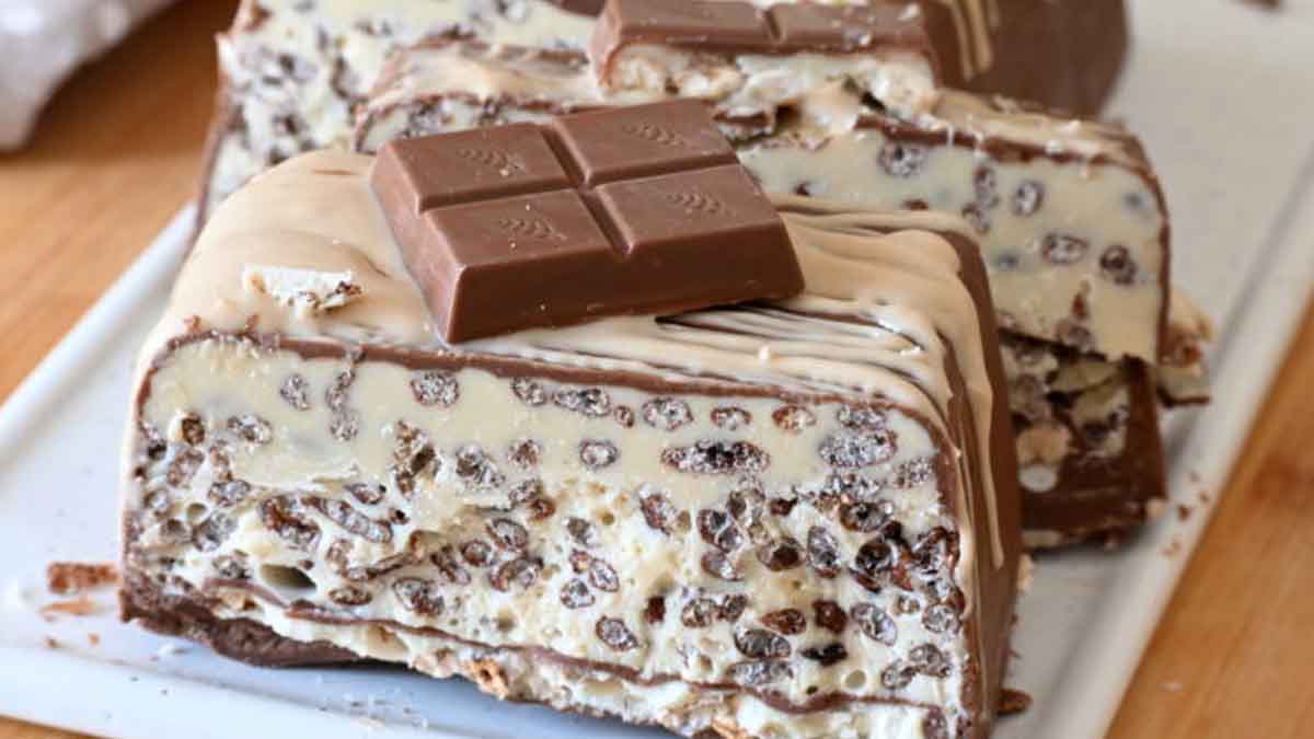 nougat aux céréales kinder