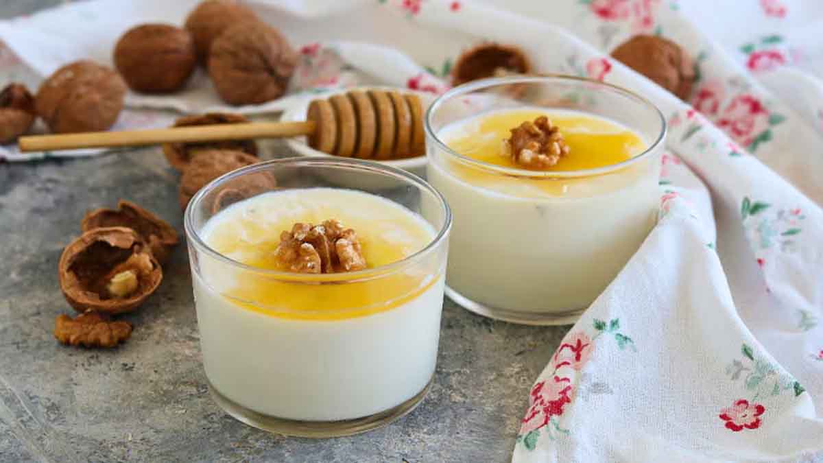 panna cotta au gorgonzola