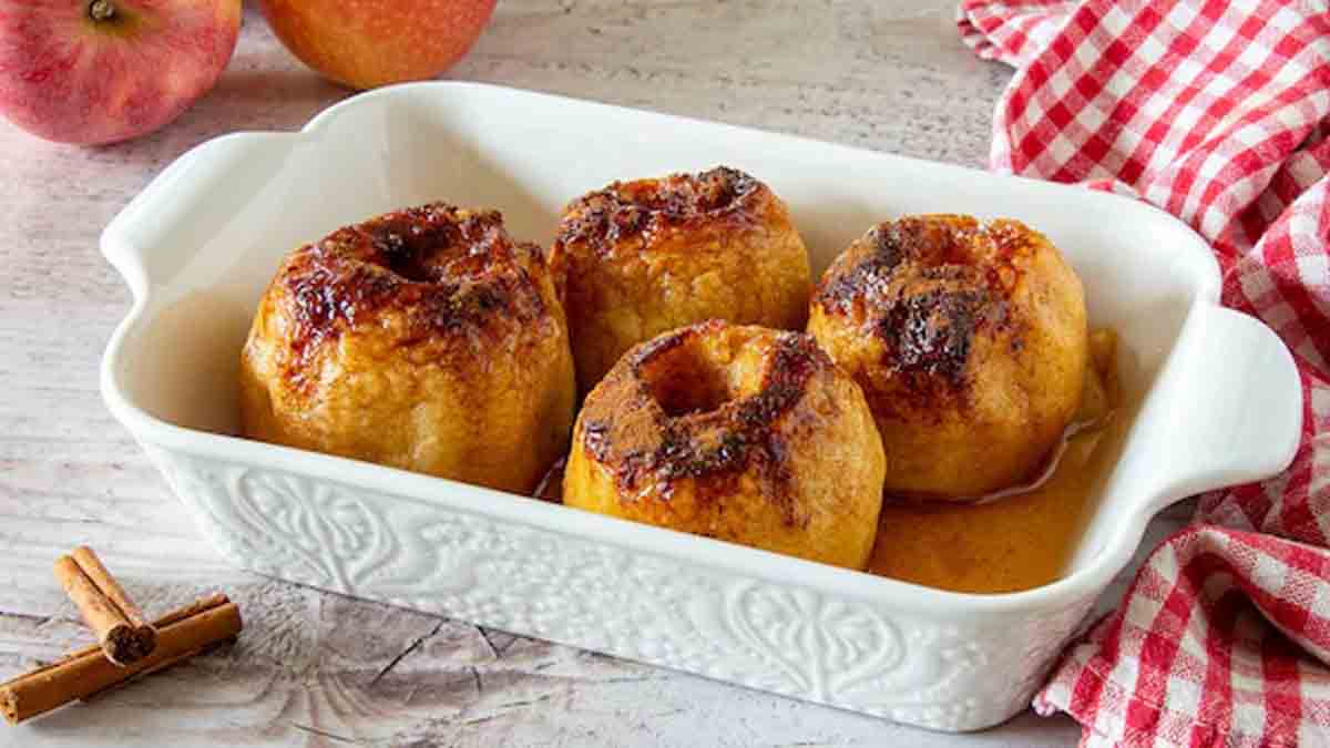 pommes cuites au four