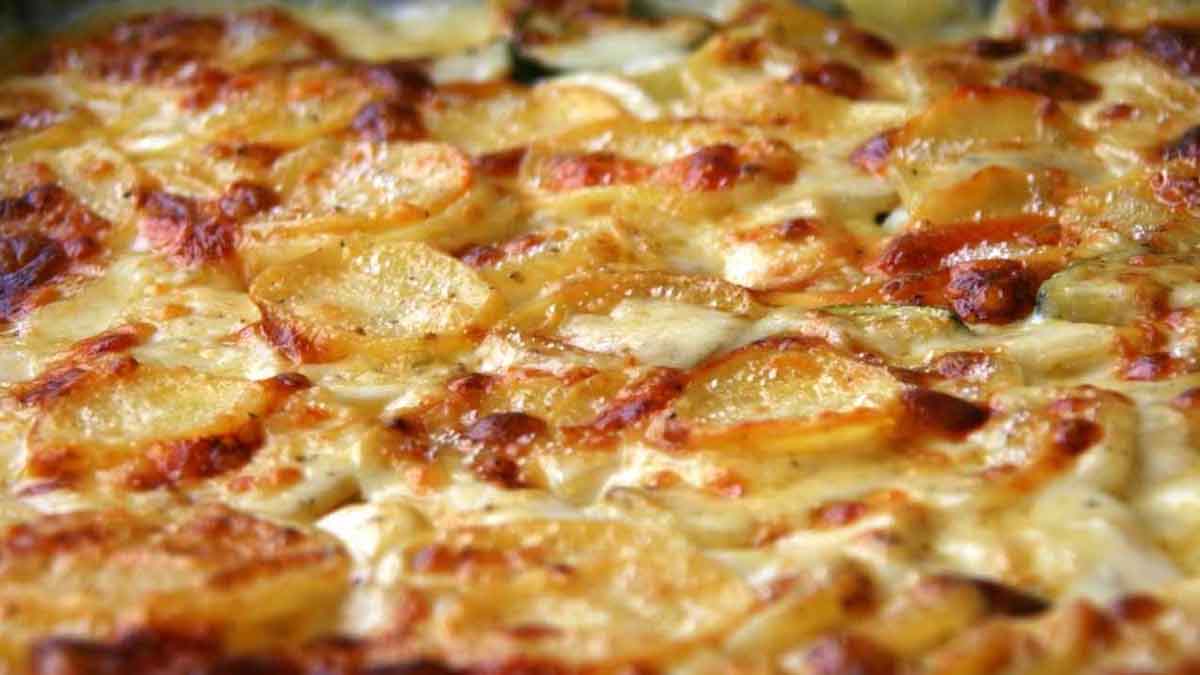 pommes de terre gratinée à la poêle