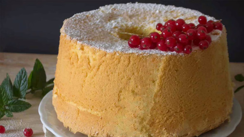 recette du chiffon cake à la vanille