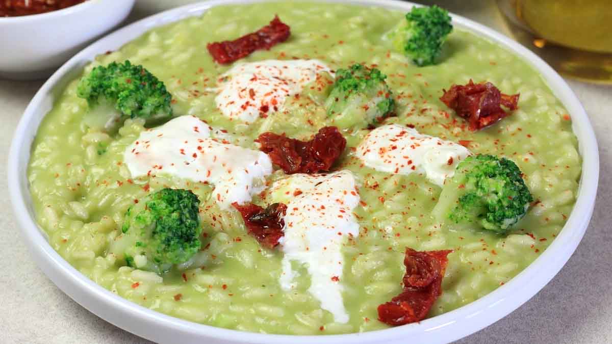 risotto au brocoli
