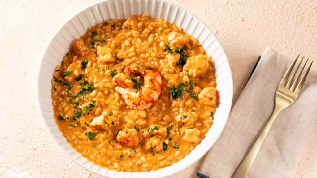 risotto aux crevettes