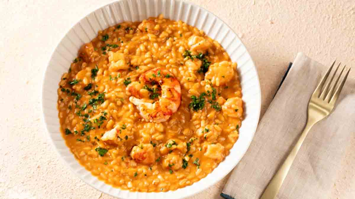 risotto aux crevettes