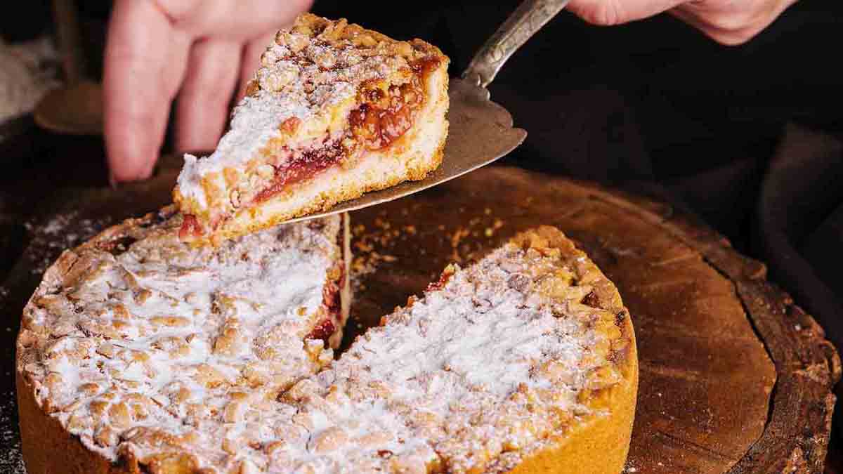 tarte à la confiture fondante en bouche