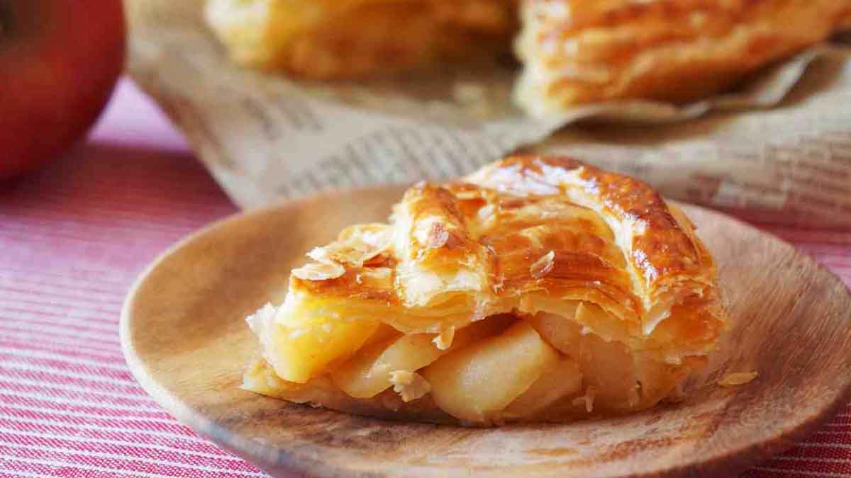 tarte aux pommes en pâte feuilletée