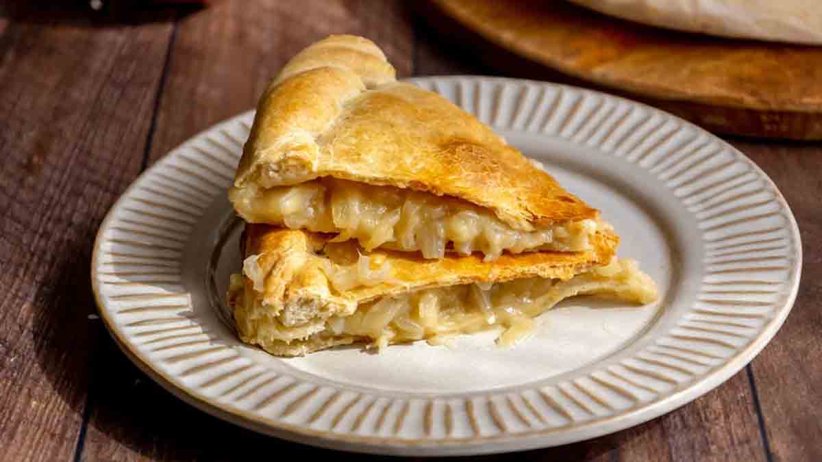 tarte salée aux oignons