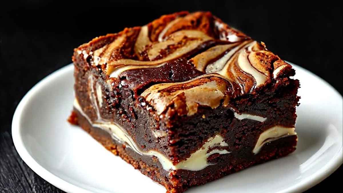 brownie à l'avoine et au cacao
